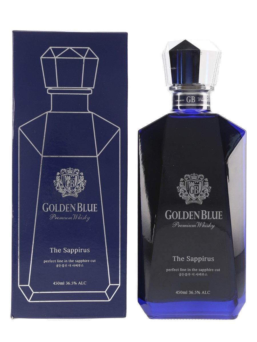 RƯỢU WHISKY GOLDEN BLUE SAPPIRUS